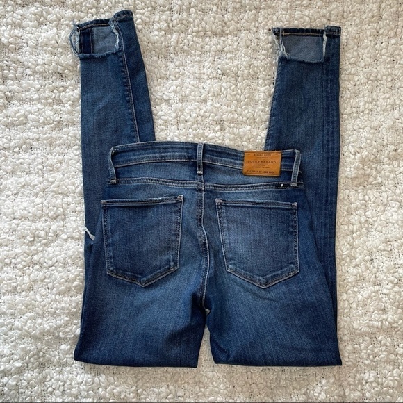 𝅺LUCKY Brand Ava Skinny Ankle Medium Wash 24 - Picture 6 of 6